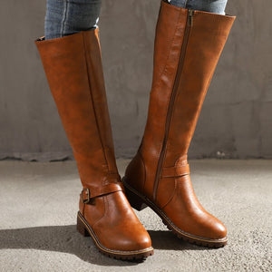Riding Wide Calf Boots