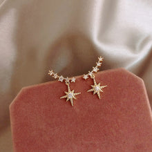 Load image into Gallery viewer, Diamond Star Earings