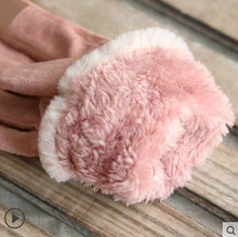Load image into Gallery viewer, Velvet Plush Lined Gloves