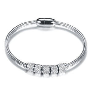 Titanium Diamond Bracelet