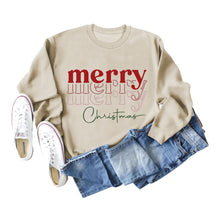 Load image into Gallery viewer, Merry Christmas Crewneck Pullover