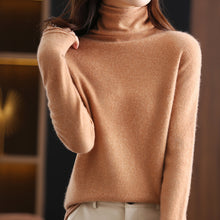 Load image into Gallery viewer, Loose Cashmere Turtleneck Sweater