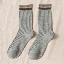 Load image into Gallery viewer, Striped Wool Socks