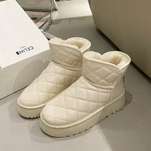 Load image into Gallery viewer, Shinny Quilted Mini Boots
