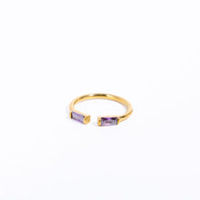 Load image into Gallery viewer, Leyton Modern Birthstone Ring