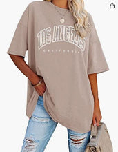 Load image into Gallery viewer, Oversized Los Angeles T-shirt