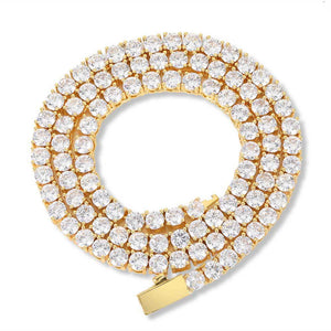 Buckle Tennis Chain Necklace or Bracelet