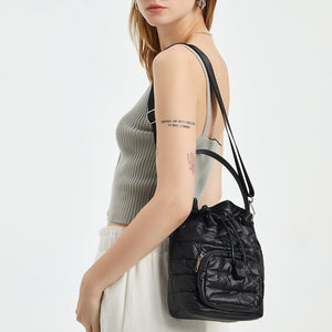 Quilted Down Bucket Bag