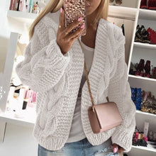 Load image into Gallery viewer, Chunky Cable Knit Sweater